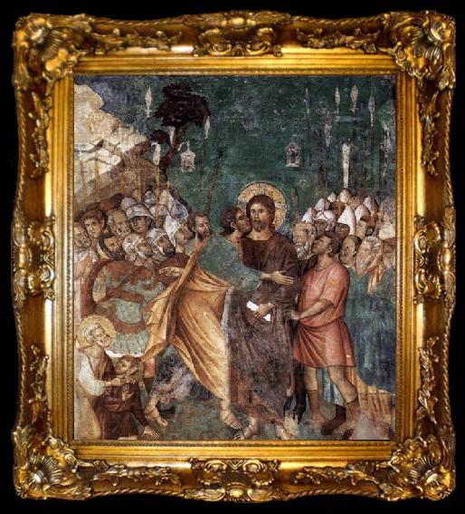 framed  unknow artist The Arrest of Christ, ta009-2